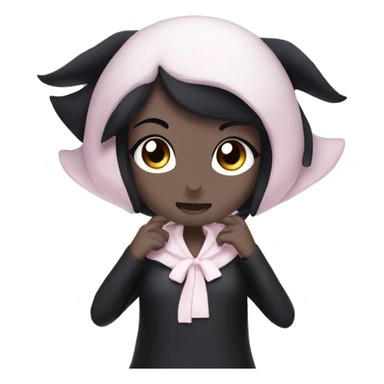 Kuromi and melody sticker