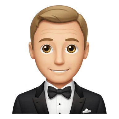 James bond sticker