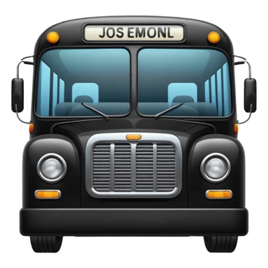 black bus 2d sticker