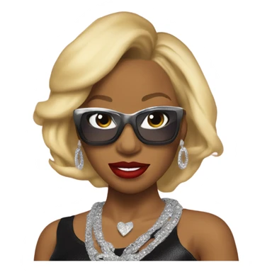 Mary J. Blige Real Love Video Outfit sticker