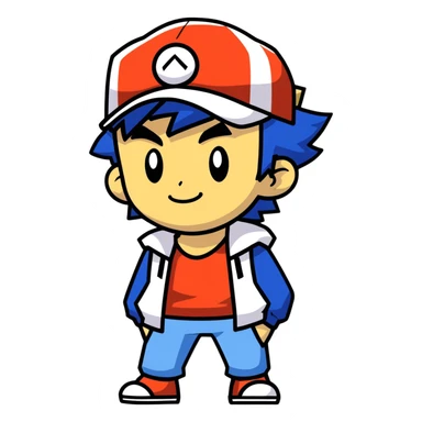 25 yo ash ketchum looking mature and desireable sticker
