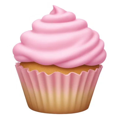 pastel pink cupcake sticker