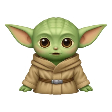 🥺+baby yoda sticker