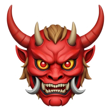 Oni Mask sticker