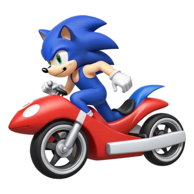 Mario vs sonic  sticker