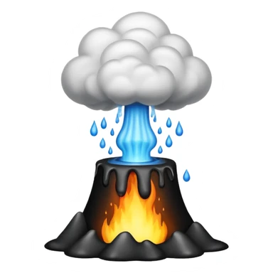 oil geyser erupting sticker