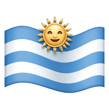 Argentine flag sticker