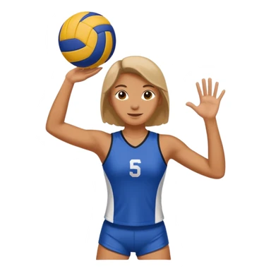67 eith volleyball sticker