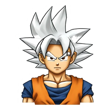 Super saiyan goku sticker