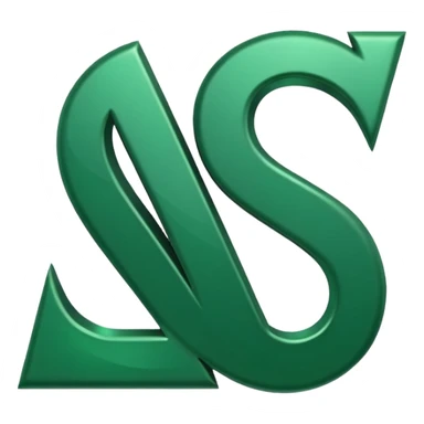 signo de dinero en color verde bien resplandeciente. Este es el signo "$" sticker