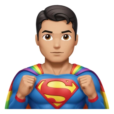 Gay superman sticker