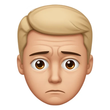 Disappointed sticker