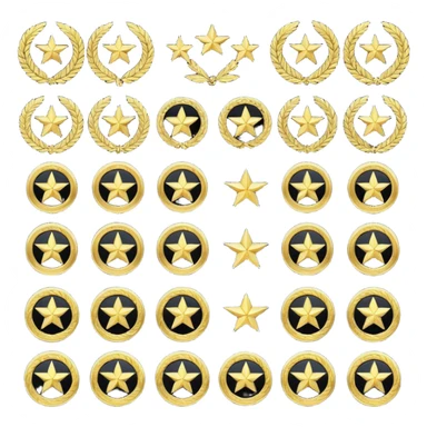 Tğrk Askeri rütbeler sticker