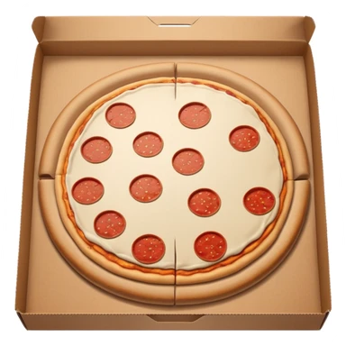 Pizza box is Witten noobini pizza sticker