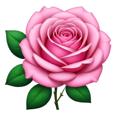 un rose a joue  sticker