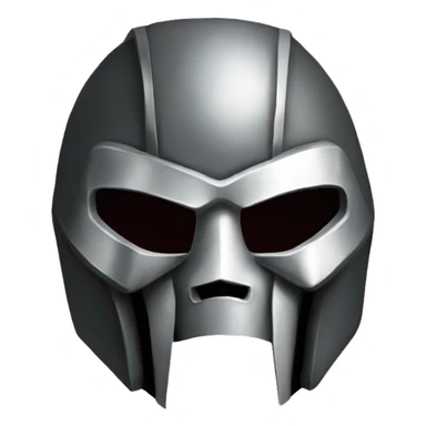 MF Doom mask sticker