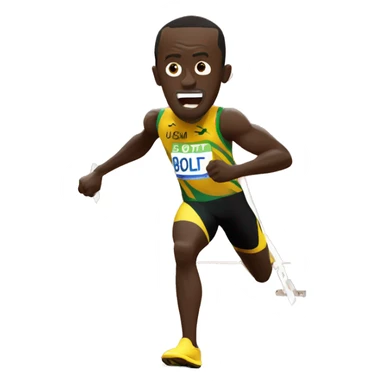 Usain bolt sticker