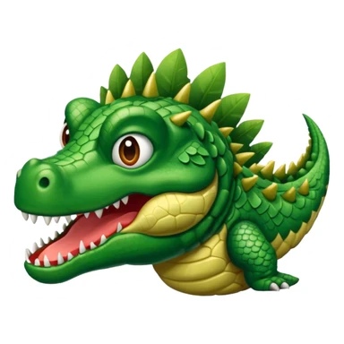 Hazme un avión con cabeza de cocodrilo sticker