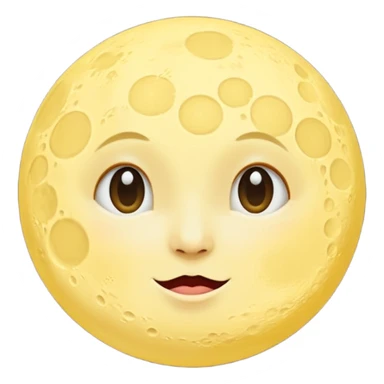 moon sticker