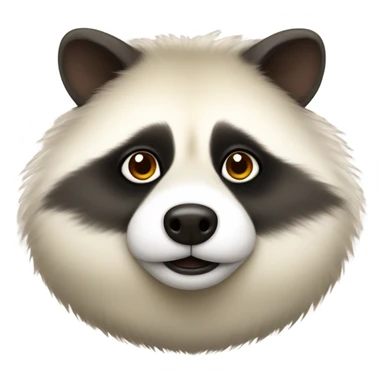 fat raccoon dog sticker