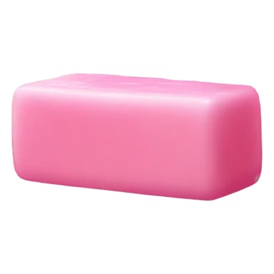 Pink soap bar sticker