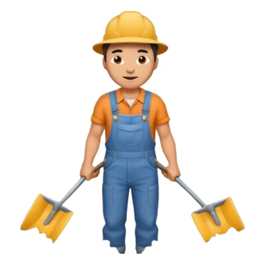 man plowing a field sticker