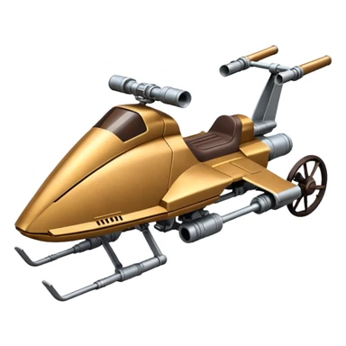 starwars speeder bike no person sticker