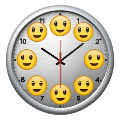 quiero un reloj  de pared 2pm  sticker