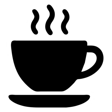 cup of coffee sticker