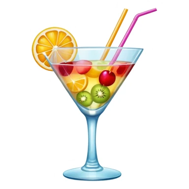 beach coctail drink sticker