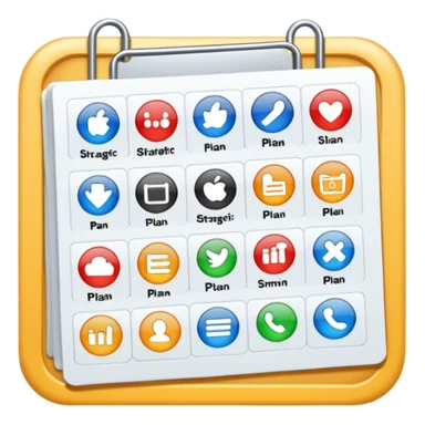 strategic plan sticker