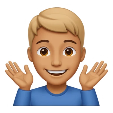 Head shaking because happy sticker