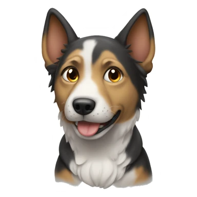 Perro con alas sticker