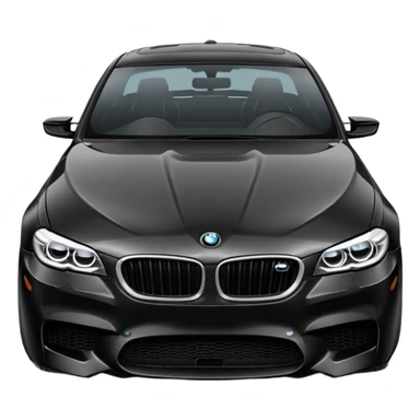 siyah bmw m5  sticker