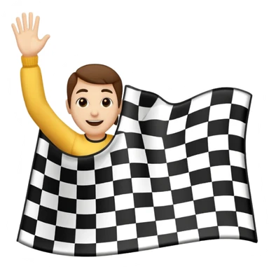 race finish line sticker