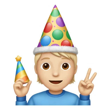 Happy Birthday Hat sticker