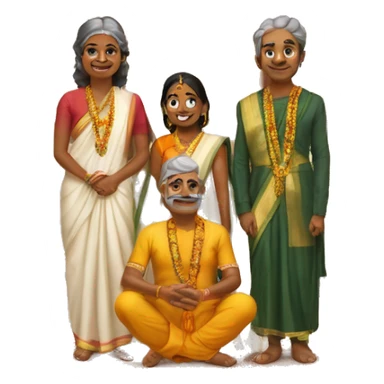 WE CORDIALLY INVITES YOU WITH FAMILY TO GRACE THE OCCASION OF Grahapravesam CEREMONY OF OUR NEW HOME. sticker