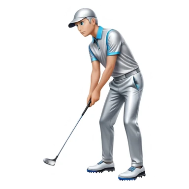 sorayama golfing sticker