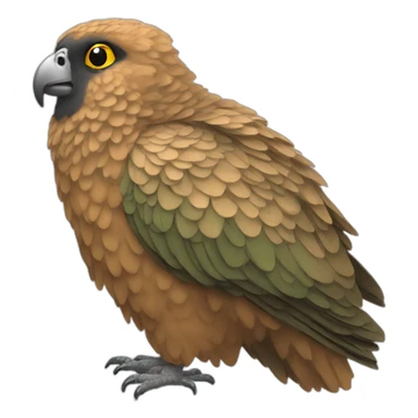 Kea bird sticker