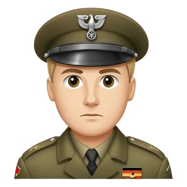 A german soldier in world war 2 sticker