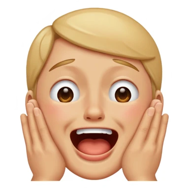 Crying laughing really hard sticker