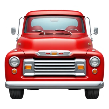 classic pickup truck sticker