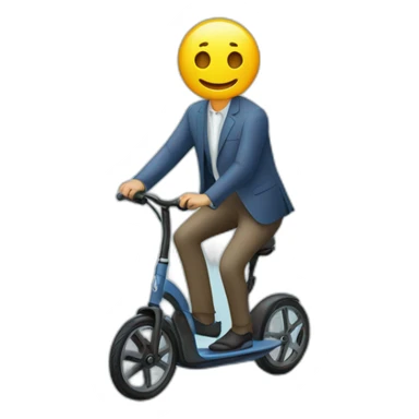 Volkswagen id.3 riding a unicycle sticker