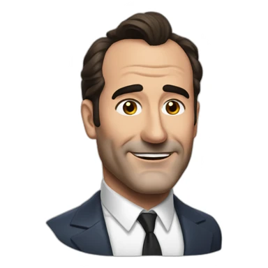 Jean dujardin  sticker