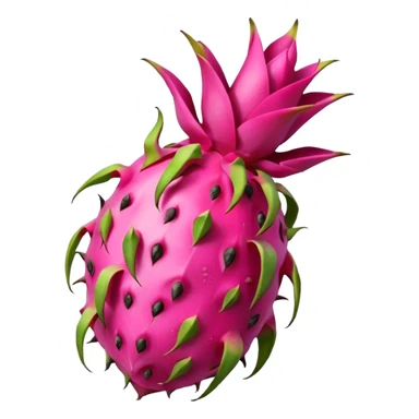 Dragon fruit emoji sticker