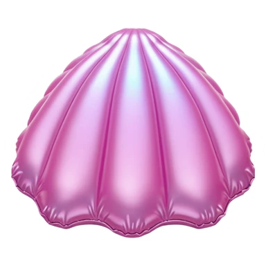 gold rococo pink inflatable puffy shell phone sticker