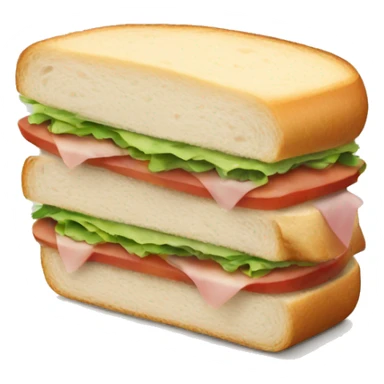a sandwich with no bread sticker