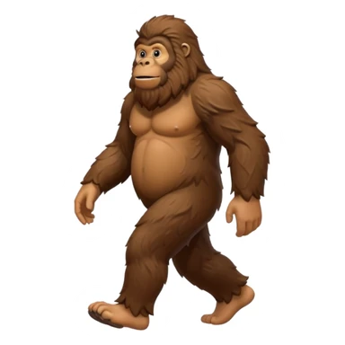 Bigfoot sticker