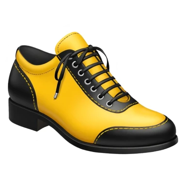 put on yellow and black on to that shoe sticker