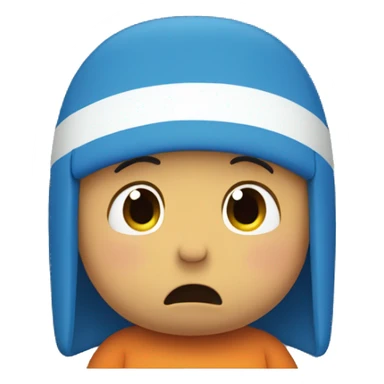 Pocoyo crying sticker